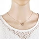 thumbnail image 3 of Constellation Theme Friendship Collar Creative cómodo Ins exquisito Accesorio de moda ligero a prueba de óxido Leo Silver Inevent AP009329-17, 3 of 6