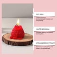 thumbnail image 5 of Strawberry Scented Candle Set, 3 Pack, Decorative Aromatherapy Candles, Perfect for Home Decor and Relaxation, 5 of 5