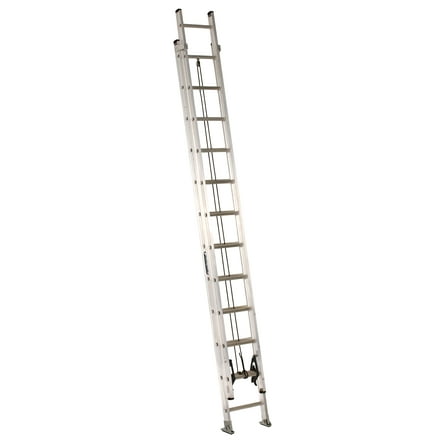 Louisville Ladder 24-Foot Aluminum Extension Ladder, 300-Pound Load Capacity, Type IA, AE2224