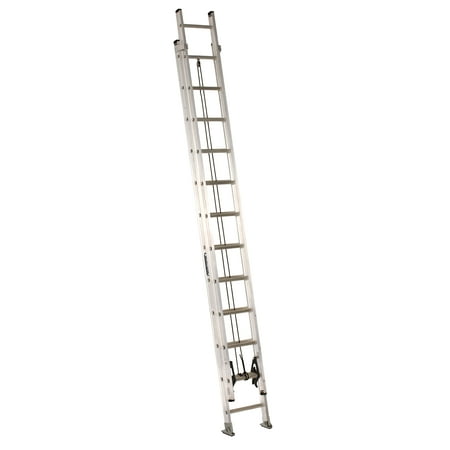 Louisville Ladder AE2224 24 ft. Aluminum Extension Ladder, Type IA, 300 Lbs Load Capacity