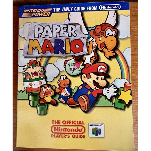 Pre-Owned Paper Mario Nintendo Power Player's Guide N64 Nintendo 64