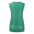 thumbnail image 5 of HTNBO Plus Size Womens Sunflower Print Tank Tops Summer Trends Casual Graphic Sleeveless Loose Lightweight T Shirt, 5 of 8