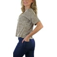 thumbnail image 3 of ToBeInStyle Women's Short Sleeve Hacci Sweater, 3 of 7