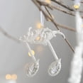 thumbnail image 4 of Chritsmas Pendant Exquisite Ornamental Adorable  Tree Star Angel Girl Wooden Decoration for Party, 4 of 10