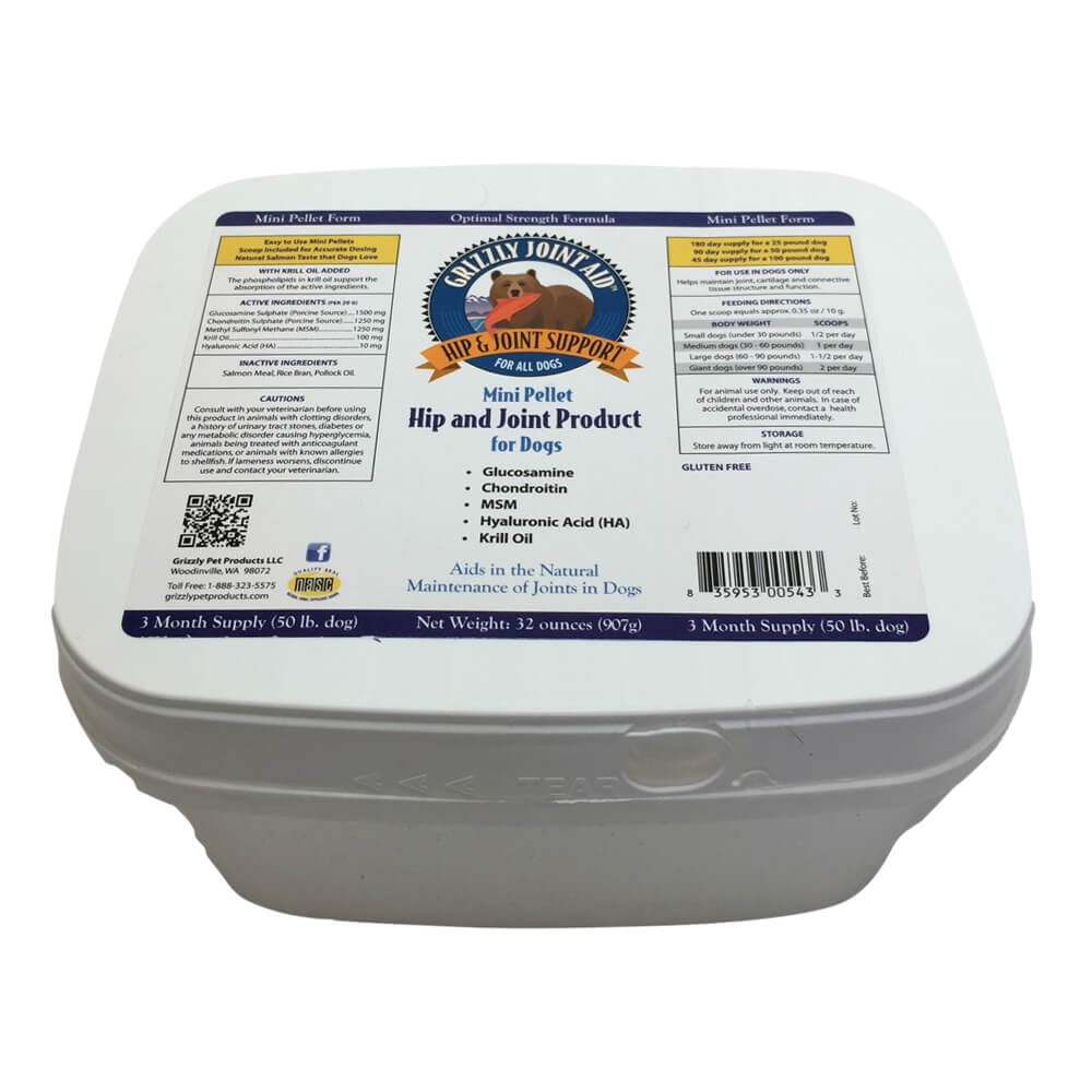 Grizzly Joint Health™ Mini Pellets for Dogs, 32 oz.