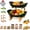 2Tier-A, variant on 3 Tier Countertop Organizer with Bamboo Stand, 2/3 Tier Kitchen Storage Rack, Detachable, Space-Saving Storage for Vegetable, Snack, Dessert, Cake, Plate Rack for Party, Wedding (2Tier-B)