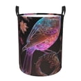 thumbnail image 6 of Lsque Bird4 pattern Laundry Hamper Basket, Tall Woven Rope Hamper Basket for Clothes, Lightweight Storage Basket, Collapsible Waterproof-Medium, 6 of 8