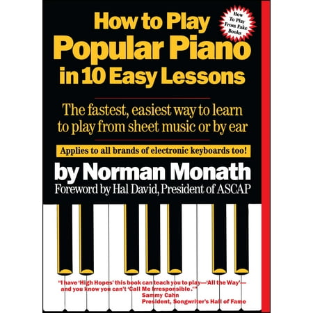 How To Play Popular Piano In 10 Easy Lessons