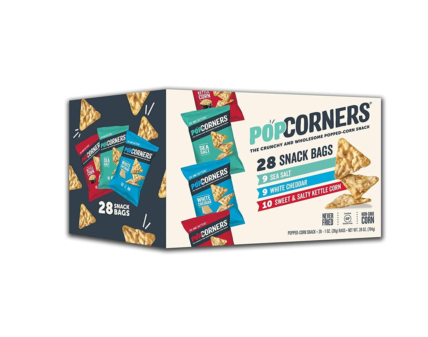 Popcorners Flavor Variety Pack, 28Count