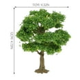 thumbnail image 2 of PAMINGONO 1Pcs Model Tree Green Iron Wire PVC for Enhancement Scenery Decoration, 2 of 8