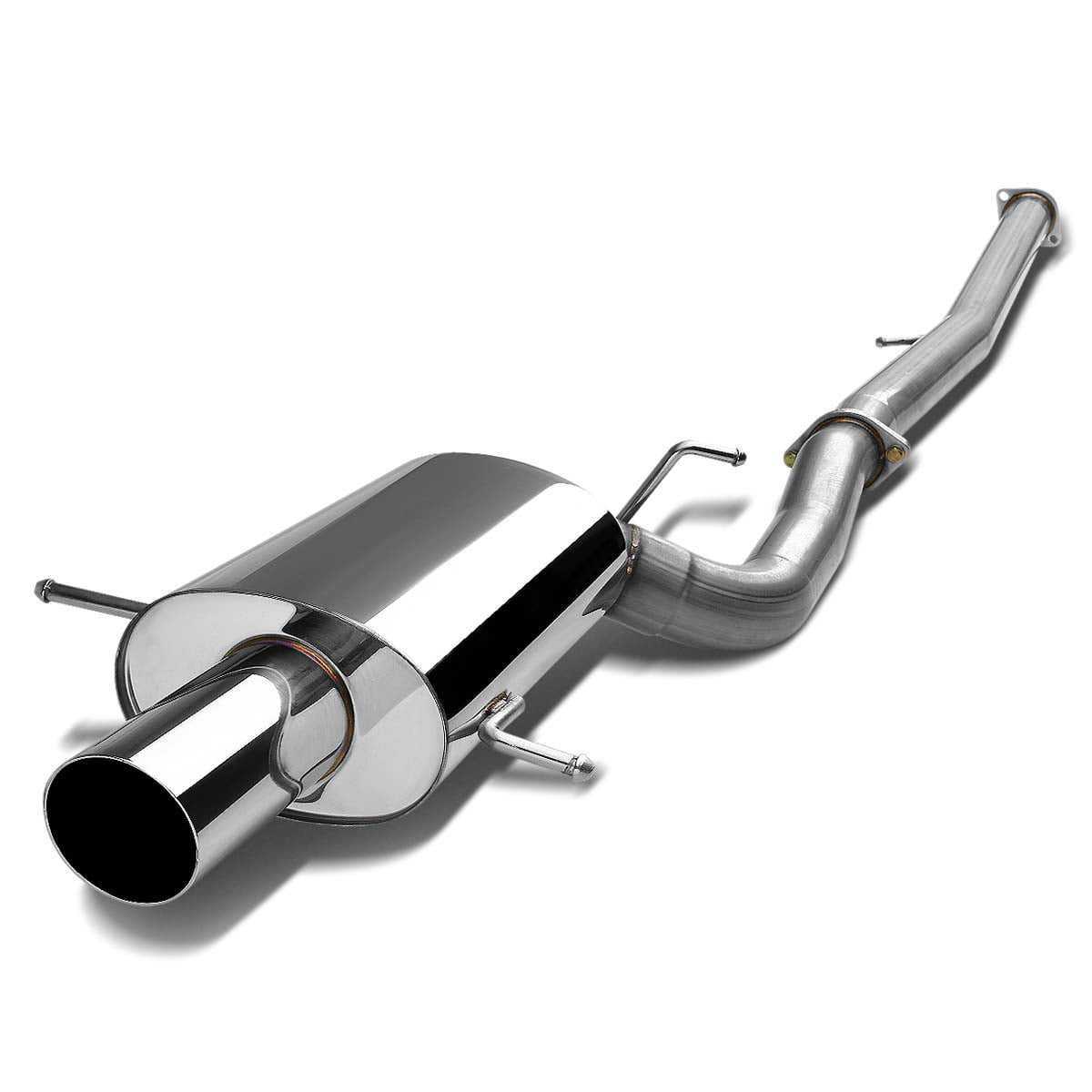 DNA Motoring CBE-WRX15-S Stainless Steel Catback Exhaust System