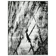 thumbnail image 2 of Allstar Rugs 5' 0" x 6' 11" White Modern Abstract Themed Polypropylene Area Rug with a Black Weathered Texture Design and Grey Accents. Machine-Made in Turkey., 2 of 8