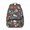 Skull and Flower-2, variant on Skull and Flower Gothic Pattern Backpack for School, Cute School Bag with Adjustable Shoulder Straps and Padded Back, 15.3"x11"x7.1"