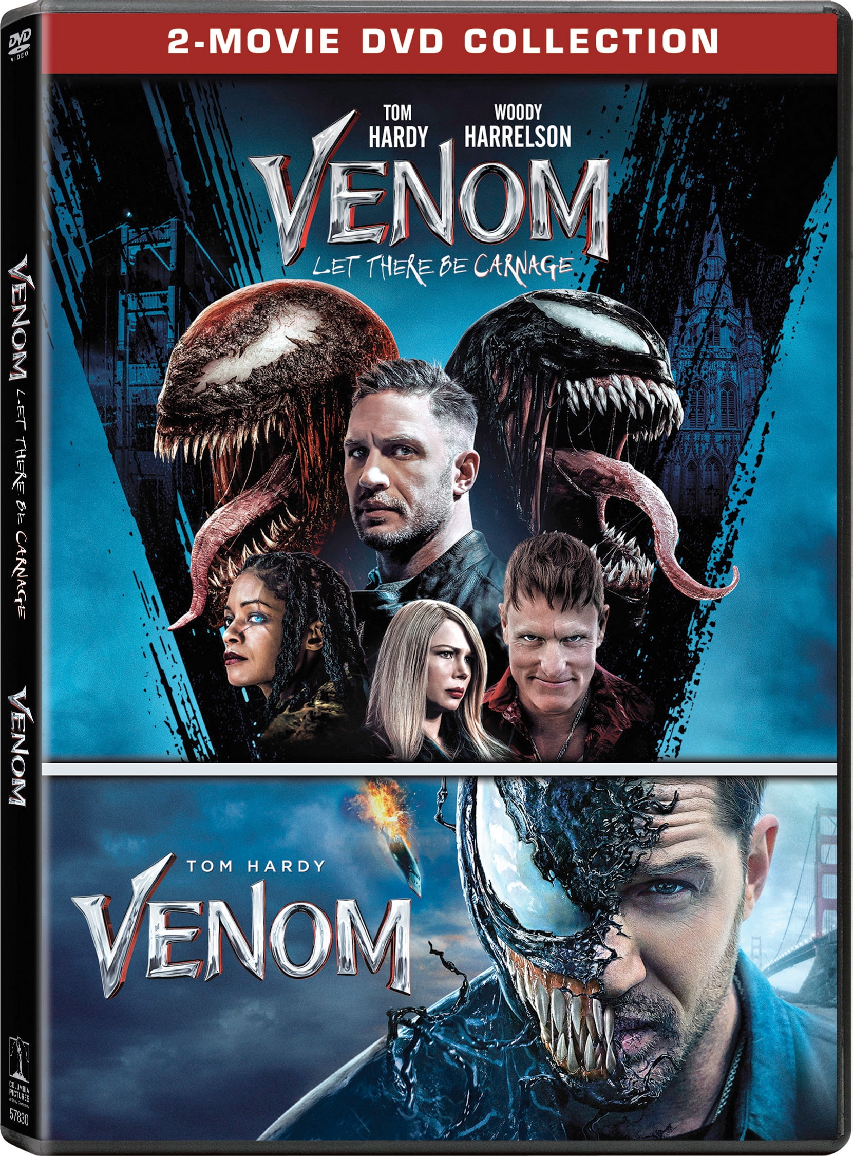 Venom/Venom: Let There Be Carnage (Multi-Feature) (Walmart Exclusive) (DVD)