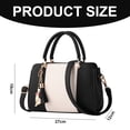 thumbnail image 2 of Carteras y bolsos para mujer Bolsos con asa superior Bolsos tipo cartera de cuero Bolsos de hombro, 2 of 5