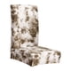 thumbnail image 1 of Cubierta de Taburete de Silla, con Respaldo Bajo Corto Spandex Trasera 45-55 Soledad Fundas de asiento de silla de comedor, 1 of 10