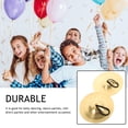 thumbnail image 5 of MOKKHNB 1 Paire de Cymbales à Main Instrument de Musique pour Occasions de Divertissement pour Enfants Rond Doré, 5 of 5