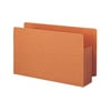 Smead 74780 3.5 in. Expansion Heavy-Duty End Tab TUFF Pockets - Redrope/Legal Size (10/Box)