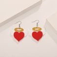 thumbnail image 3 of Collar personalizado a juego para parejas, colgante de amistad, joyería adecuada para aros con nombre del Día de San Valentín, 3 of 4