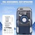thumbnail image 6 of HCY Electric Pasta Maker, 150W Automatic Noodle Maker Machine with 8 Pasta Shapes, 4 Intelligent Modes, 500g Flour Capacity Pasta Maker Machine with Measuring Cups, Cleaning Brush for Home Kitchen, 6 of 6