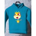 thumbnail image 3 of Giraffe With Cake Hoodie Toddler -Image by Shutterstock,  4 Toddler, 3 of 4
