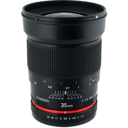 Rokinon 35mm f/1.4 Aspherical Automatic Wide Angle Lens (for Nikon (Best Price Nikon 16 35mm F 4 Vr)