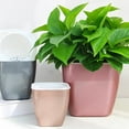 thumbnail image 4 of Shenmeida Self Watering Planter African Violet Pots Plastic Flower Plant Pot with Wick Rope for All House Plants, Flowers, Herbs, 4 of 7