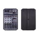 thumbnail image 3 of Consola de mezcla T4 Tarjeta de sonido portátil de 4 canales Consola mezcladora Mezclador de audio Integrado 16 DSP 48V Phantom power Admite conexión BT Reproductor de MP3 Función de grabación Fuente Abody  Consola de mezcla, 3 of 6