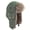 Army Green, variant on Unisex Men Women Russian Hat Trapper Bomber Warm Ear Flaps Winter Ski Hat Cap Headwear