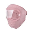 thumbnail image 2 of Cold Weather Fleece Face Mask with Anti-Fog Visor, Windproof Warm Design for Cycling, Skiing, Hiking, Outdoor Sports and Winter Activities, Breathable Comfortable Protection (1pc), 2 of 5