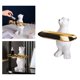thumbnail image 4 of Estatuilla de oso , organizador de postres, soporte para bandeja, de dulces, bandeja para servir, adorno de decoración, 4 of 9