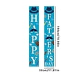 thumbnail image 3 of Yardvibe Happy Father's Day Banner, 70.86"x11.81" Blue Father Day Porch Signs, Father's Day Hanging Door Banner for Indoor Outdoor, Fathers Day Party Decoration Supplies (1Pairs), 3 of 8