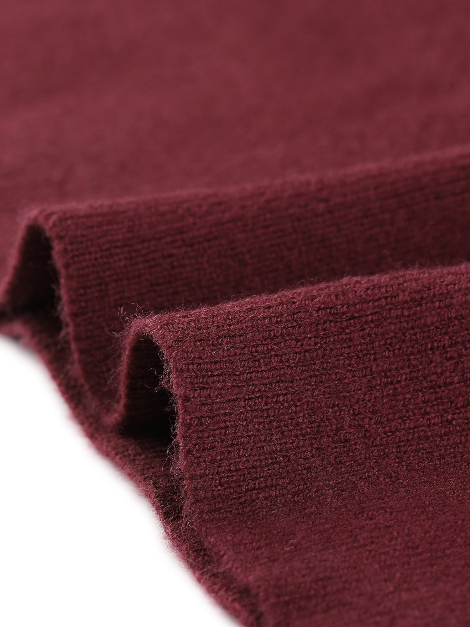 DARING DIVA Crew Neck Stretch Cutout Midi Sweater Dress L Pink-Wine Red