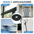 thumbnail image 6 of Uxcell 8Ft Black Foam Backer Rod, 16mm(5/8") Diameter EPDM Rubber Weather Seal Strip Concrete Expansion Joint Filler for Sealing Gaps Joints Crack Filling DIY Gasket, 6 of 6