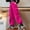 Hot Pink*, variant on Children Girls Sweatpants High Waisted Drawstring Loose Fit Pockets Cargo Trousers Streetwear Elegant Casual Pants