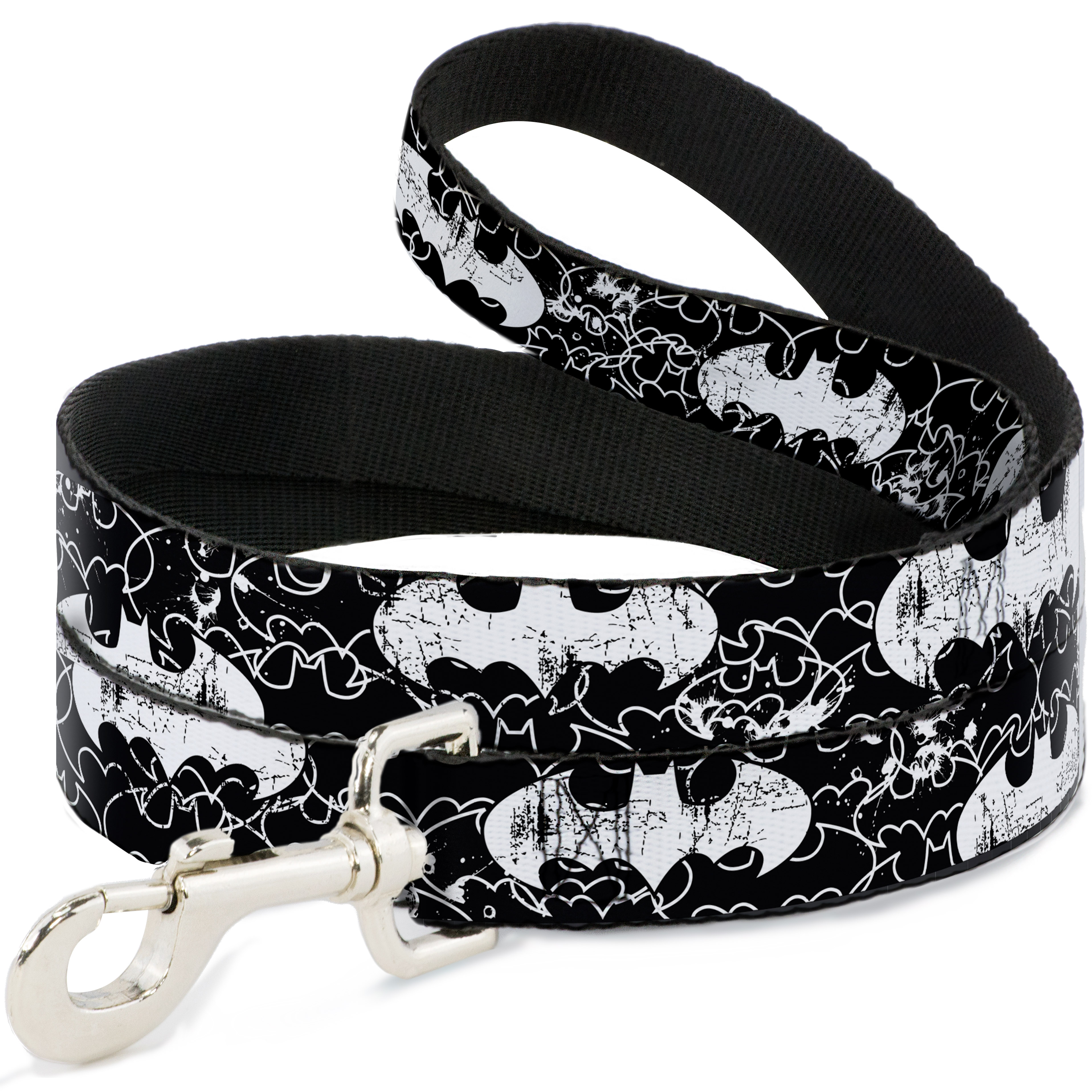 Dog Leash - Batman Outlines Black White - Walmart.com