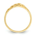 thumbnail image 2 of 14K Yellow Gold Ring Band Themed Satin Valley Dome, Size 6, 2 of 5