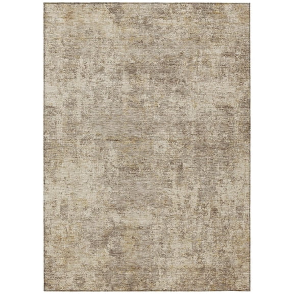 Dalyn Rugs Machine Washable Indoor/Outdoor Chantille ACN2061 Taupe 2'6" x 3'10" Rug