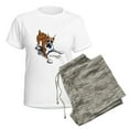 thumbnail image 5 of CafePress - Boxer Lover Women's Light Pajamas - Women's Short Sleeve Print T-Shirt and Pants Light Cotton Pajama Set, 5 of 7