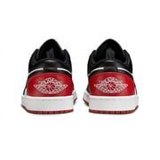 Mens Air Jordan 1 Low White/Black-Varsity Red-White (553558 161) - 11.5