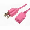 Cables Unlimited KaBLING Pink 6ft PC Power Cord