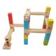thumbnail image 1 of Juego De Laberinto De Pista De Canicas, Construcción Interactiva Educativa De Canicas De Madera, Coordinación Mano-ojo Para Niños Pequeños, 1 of 7