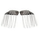 thumbnail image 1 of 1 par de remaches góticos Stud SpikeTassel Charretera Hombro Broche Borla, 1 of 8