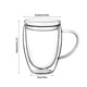 thumbnail image 5 of Taza de doble pared transparente con tapa, taza de café espesa, taza de leche doble, 5 of 11