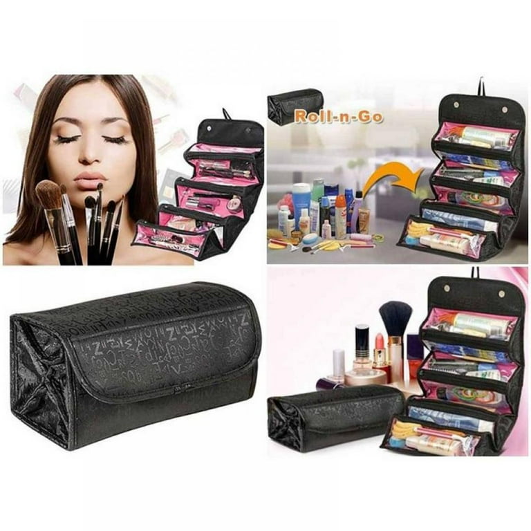 Travel Toiletry Bag for Women, Hanging Makeup Bag with  Compartments, Cosmetic Travel Bag Essentials Pouch - TSA Approved Organizer  : Beauty & Personal Care
