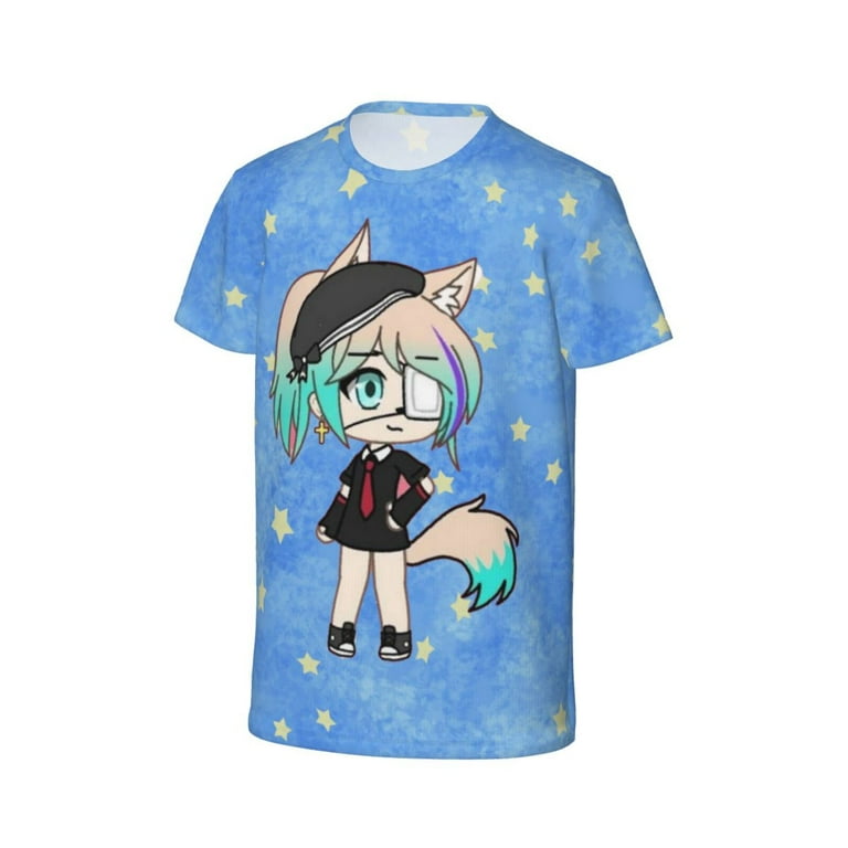 Gacha Life Kids T-Shirt 3D Printed Graphic T-Shirts Boys and