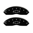 thumbnail image 5 of MGP 4 Caliper Covers Engraved Front & Rear Bowtie Black finish silver ch Fits select: 2011 CHEVROLET EXPRESS G3500 LS, 2009-2016 CHEVROLET EXPRESS G2500, 5 of 6