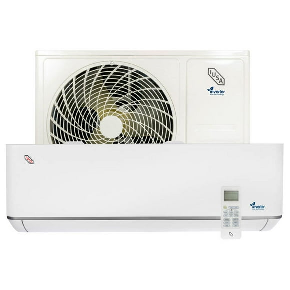 Aire Acondicionado Iusa Frio 220 V 2 Ton Inverter Mini Split blanco