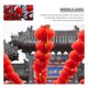 thumbnail image 5 of GOOHOCHY Linternas de papel rojo plegable Festival de primavera de 25pcs linternas de año nuevo, 5 of 7