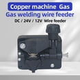 thumbnail image 3 of Left DC24V Mini Wire Feeder Light Duty MIG Wire Feeder Assembly Single Drive Roll Wire Feed Machine for Mig Welder, 3 of 10